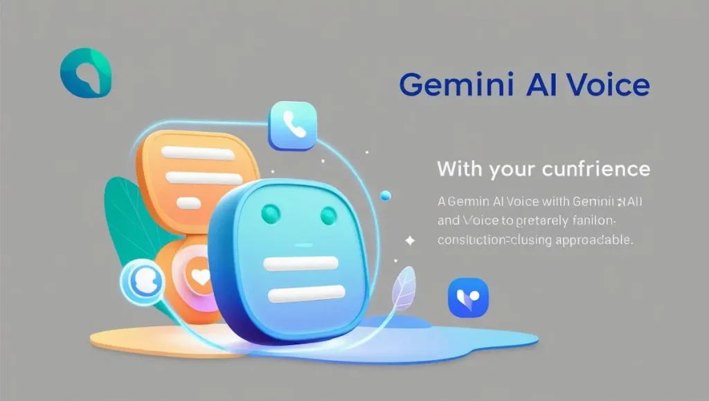 Gemini-Liveでの音声会話の設定方法