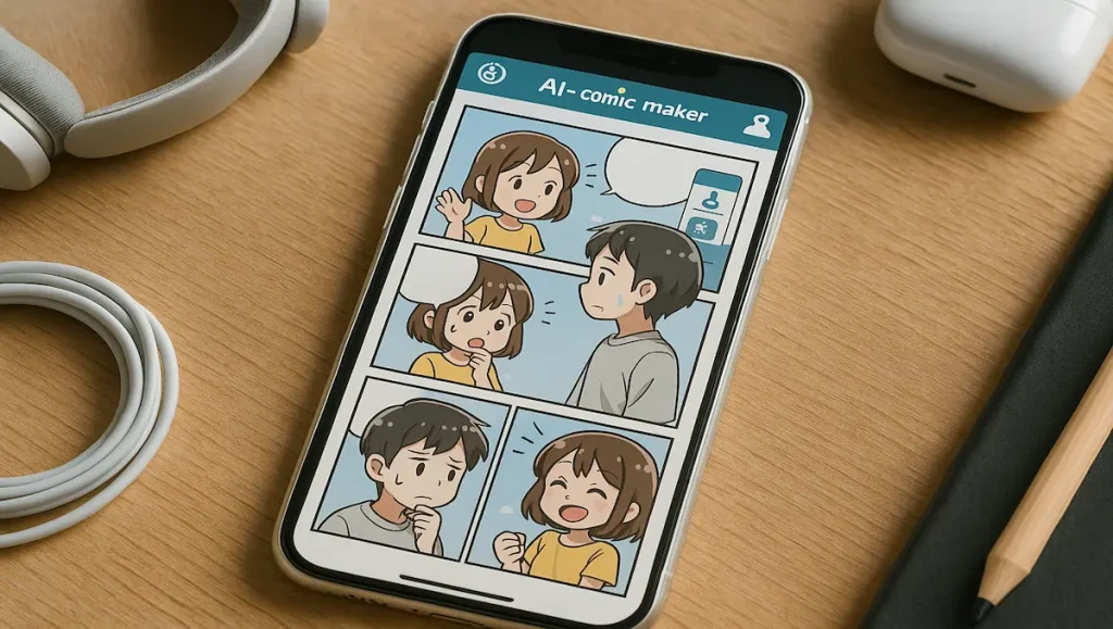 4コマ漫画メーカー｜iPhone対応アプリ紹介