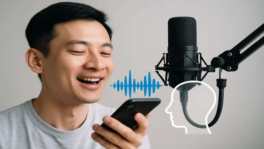 自分の声で作るメリット