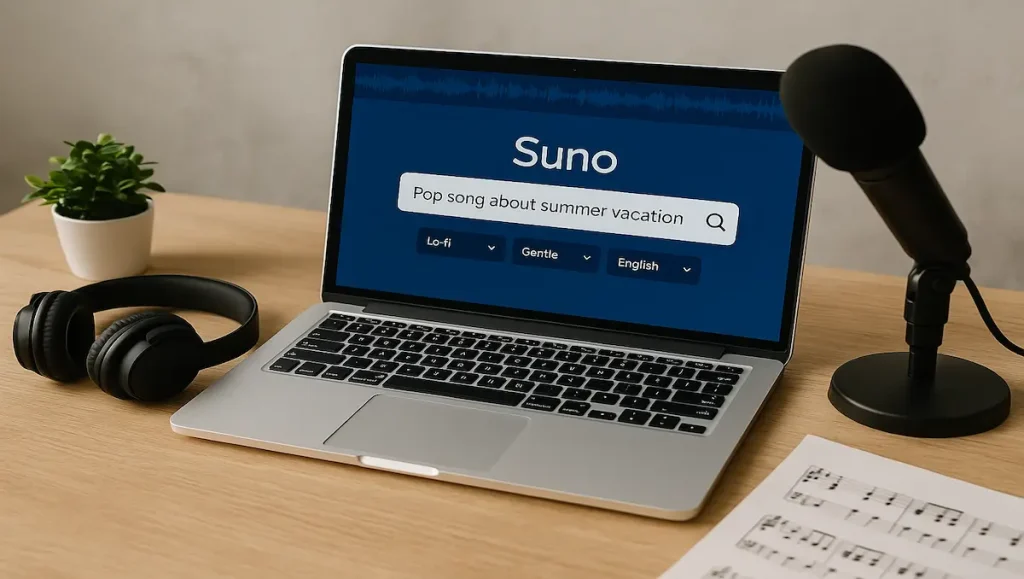 音楽生成-AI-Sunoの特徴と使い方