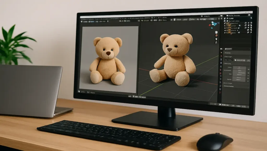 画像から3Dモデル生成｜無料で試す
