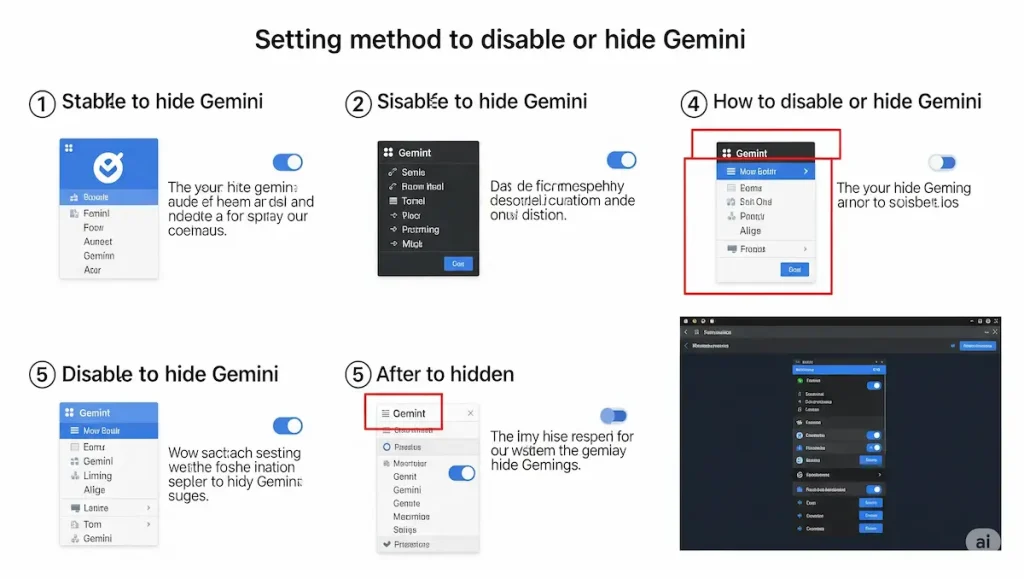 Geminiが削除できない場合の対処法