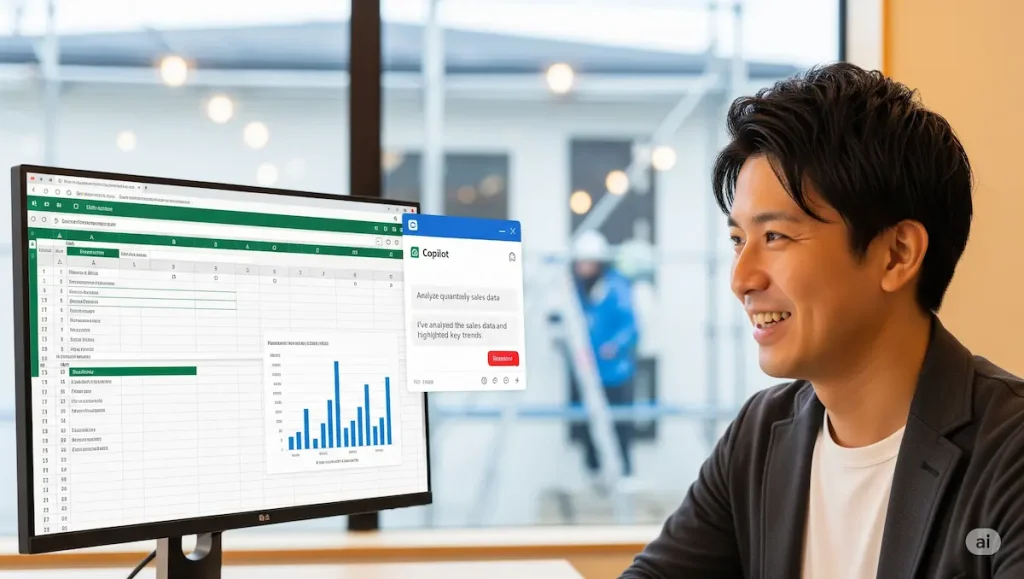 基本的なCopilotのExcelでの使い方を解説