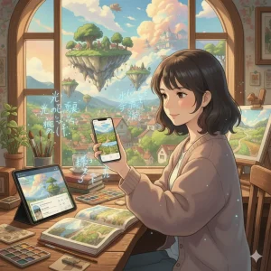 ChatGPTでジブリ風画像のやり方！iPhoneでの呪文とコツ