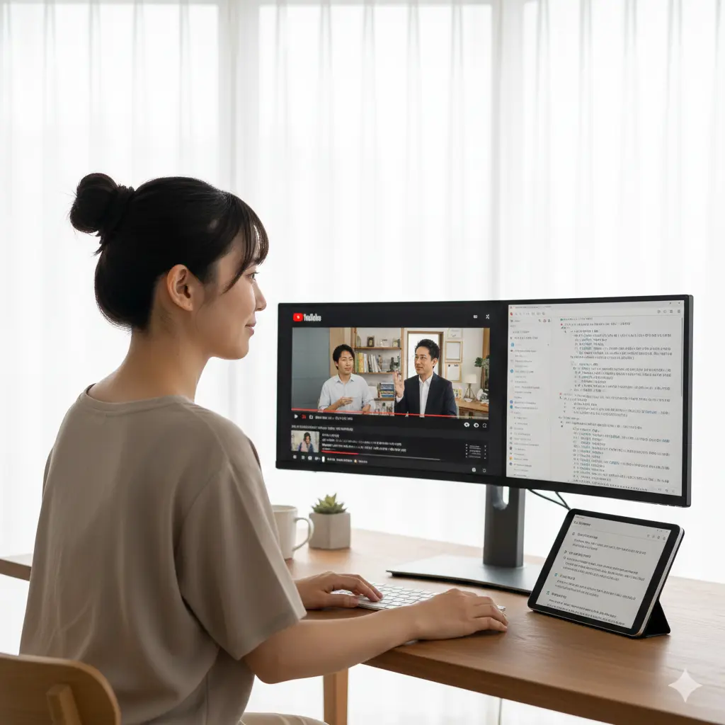 字幕なし動画に対応する方法